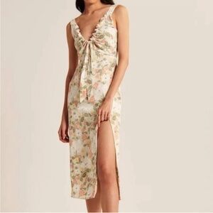 Abercrombie floral midi dress